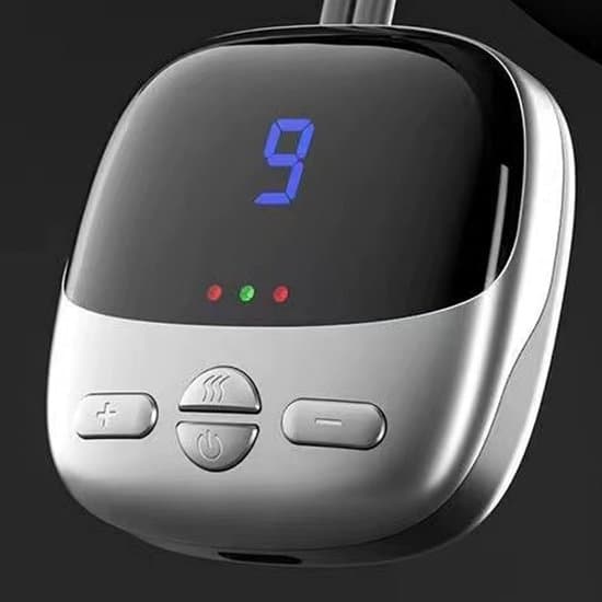 Uppvärmd nackmassager - Smart nackstöd - Avkoppling efter träning - 3 smarta lägen