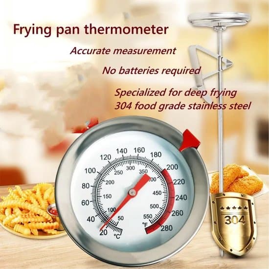 Køkkentermometer, Stegetermometer, Direkte Display, Madtermometer, Ovnetermometer, Professionelt Termometer, High Definition Display, Grillning