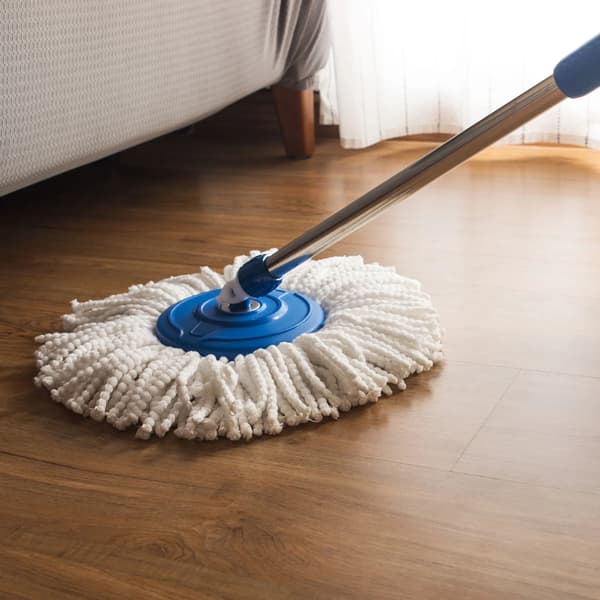 5-pak mikrofiber moppehoveder til spand (hvid)
