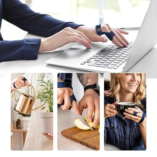 Justerbart fingerstöd