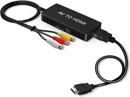 AV til HDMI-konverter - 1080P komposit lyd-videoadapter
