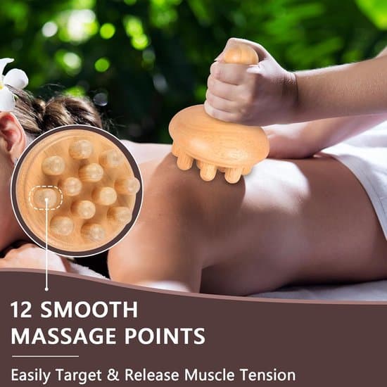 Träterapi Anti-Cellulit Stimulator & Lymfdränageapparat