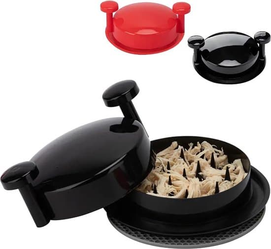 Kødstrimler - Pulled Meat - Kyllingestrimler - Kyllingestrimler - Sort