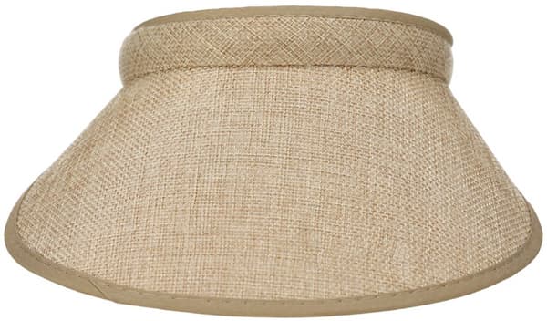 Solhatt - Solkeps - Solhatt - Unisex - Tykfoder - En storlek passar alla - Brun