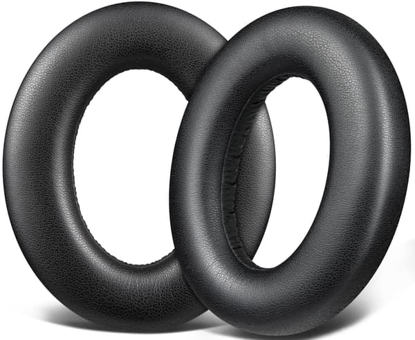 1 par sorte ørepuder til Sennheiser HDB 630 Momentum 4 Accentum Plus