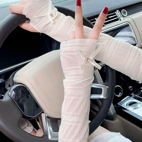 Handsker - Dame - Sommer - Elegante - Spidse Fingre - Forede - Understøtter Smartphonebrug - Holdbare