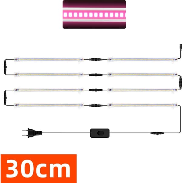 LED Fullspektrum Växtlampor - 8-pack
