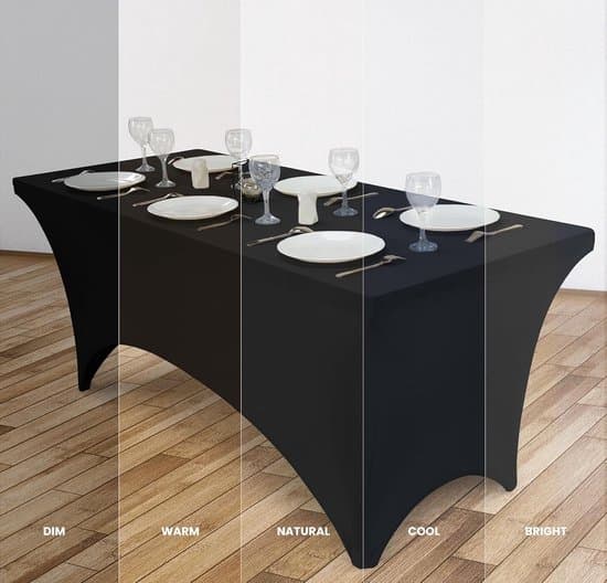 183x75x75 cm vit elastisk duk tvättbar rektangulär evenemangs-/festduk