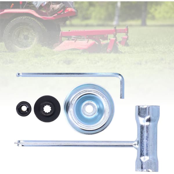 sæt med 5 kraftfulde og alsidige plæneklipperværktøjer -