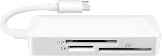 Universal 3-i-1 SD/TF kortlæser – USB C, til bærbar computer og tablet