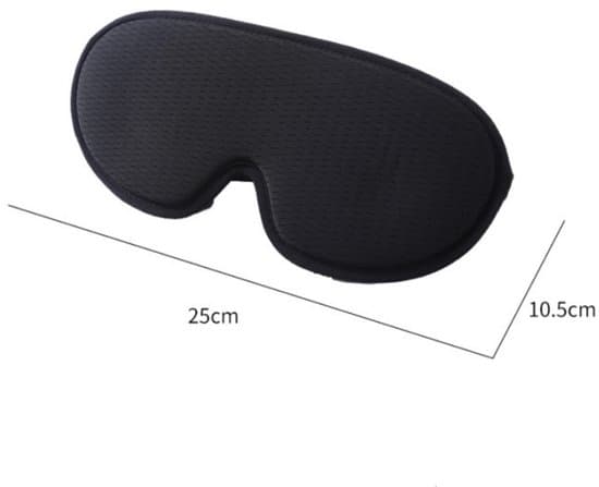 Unisex sovemaske - 100 % lysblokerende - 3D ergonomisk design