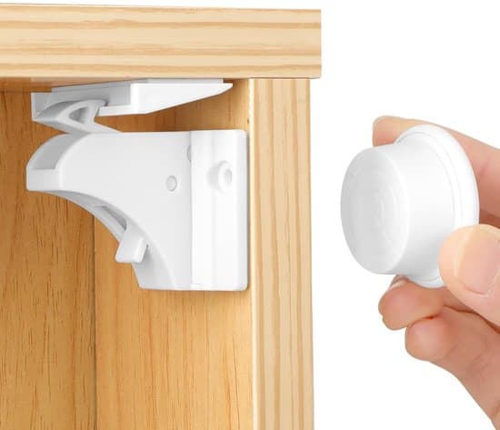 Magnetiska barnsäkerhetslås - dold design - 10-pack