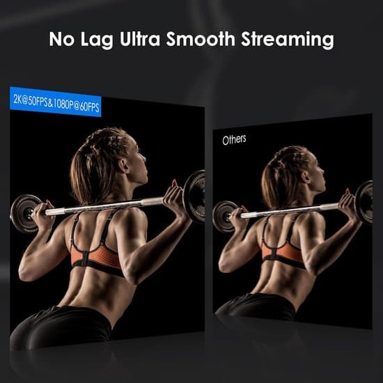 Webcam til PC - Streamingkamera - 4K Kvalitet - Sort - stabil forbindelse