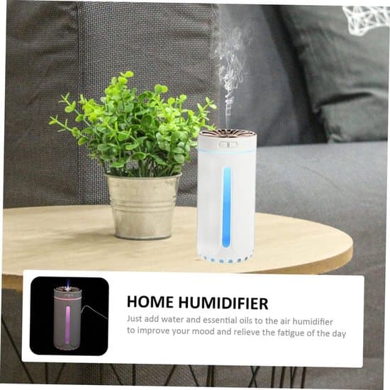 Bil natlys – Mini aroma diffuser – USB luftfugter – LED natlys – Ideel til afslapning.