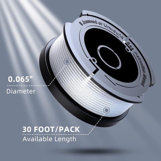 12 spoler tråd – Egnet til Black & Decker A6481 A6485, 1,65 mm