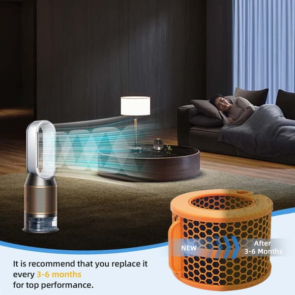 Velegnet til Dyson PH04, Cool PH03 PH3A PH02 PH01 luftfugterfiltre, 2-pak