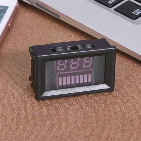 72V Digital Voltmeter til Biler og Motorcykler - LED Batteriindikator
