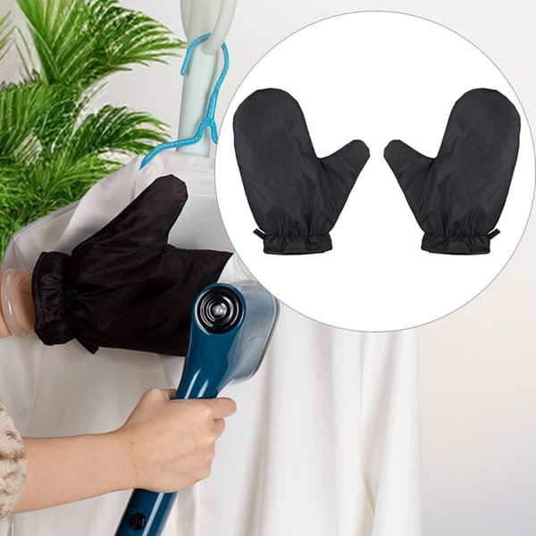 Bärbara och praktiska ångstrykningshandskar för kläder (2-pack)
