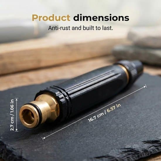 2-pack Högtrycks 3-läges Justerbar Mässing Trädgårdsslang Sprutpistol Kit