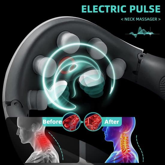 Nackmassager - Massagekudde - Massageapparat