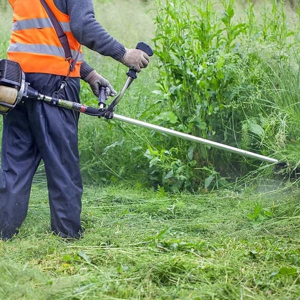 100-meter plæneklipperledning (1,6 mm diameter) spoleudskiftning til ukrudtsklippere, blå.