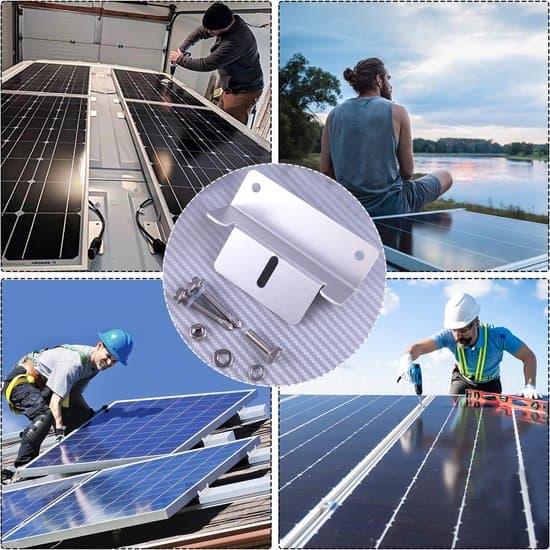 st Aluminium Solpanelmontering, Z-formad, Lämplig för Fordon & Tak