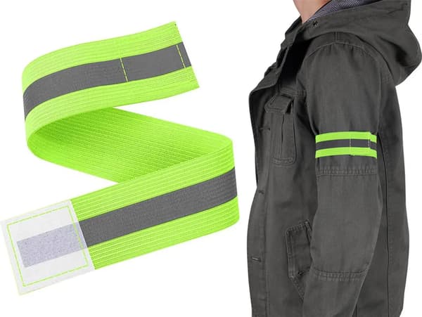 Reflexband, reflekterande ljusband, handledsreflexer, säkerhetsjoggingkit