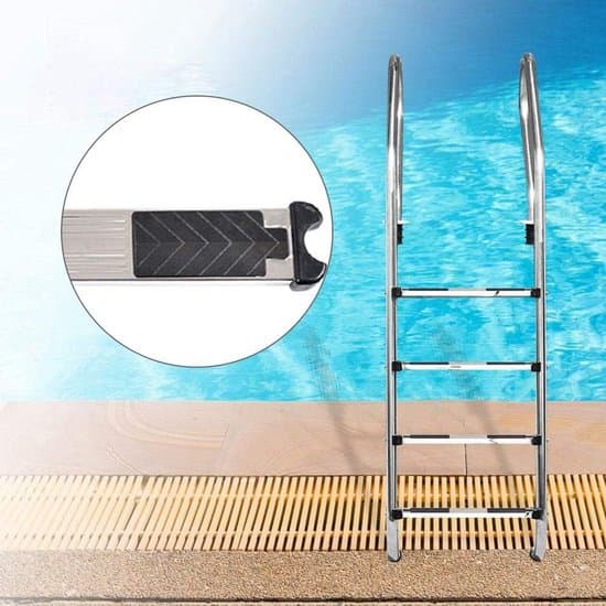 Udskiftelige fodpuder til poolstiger | Stige tilbehør i rustfrit stål (til hævede stiger)