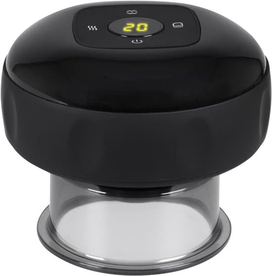 Elektrisk Massager - 72 Tilstande - Helkrop - Cupping Massage Sæt - Cellulitefjernelse Cupping - Anti-Cellulite (Sort)