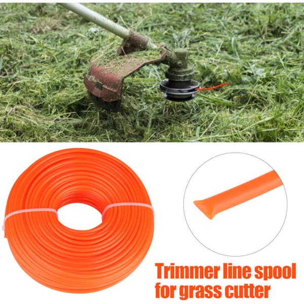 Cirkulær 3mm 50m plæneklipper tråd