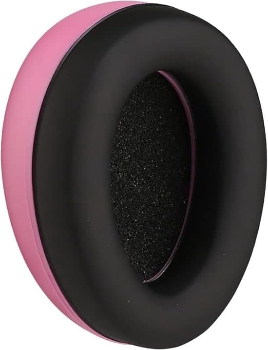 Lyserøde baby støjreducerende soveørepropper under 2 måneder 7*7*8 cm