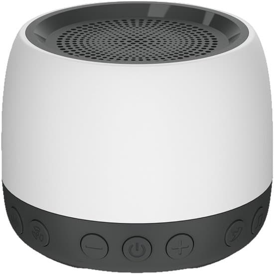 Vit brusgenerator med 13 ljud, USB-ström och timerfunktion