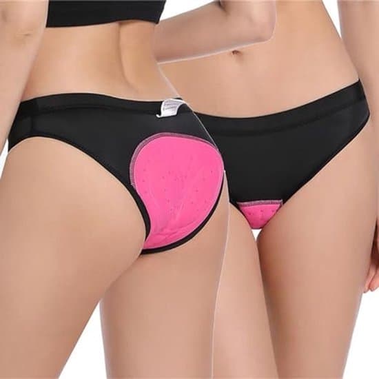 Cykelshorts til kvinder - Sort - XL