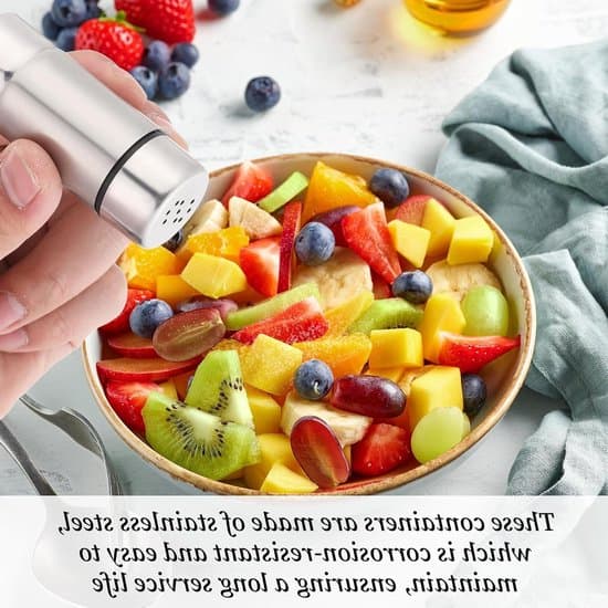 2-pack bärbara salt- och pepparströare i rostfritt stål