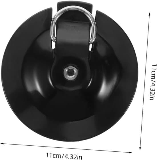 Paddleboard Kameraholder D-Ring - Sort