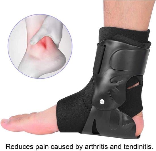Kompression ankelbandage - Ankelledsortose til svære forstuvninger - Ankelbandage mod ankelsmerter