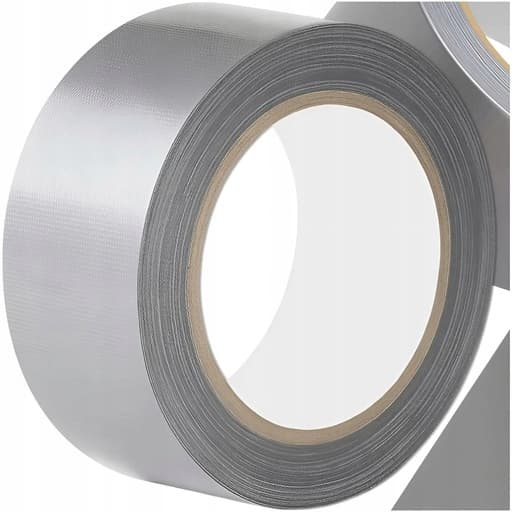Förstärkt Vattentät Tejp 48mm 50m Grå Silver