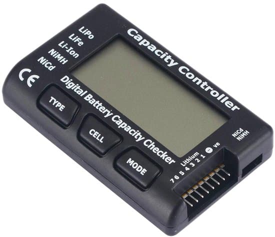 Mini Digital Batterikapacitetsmonitor RC Batteritester - Spændingstester til LiPo NiMH NiCd