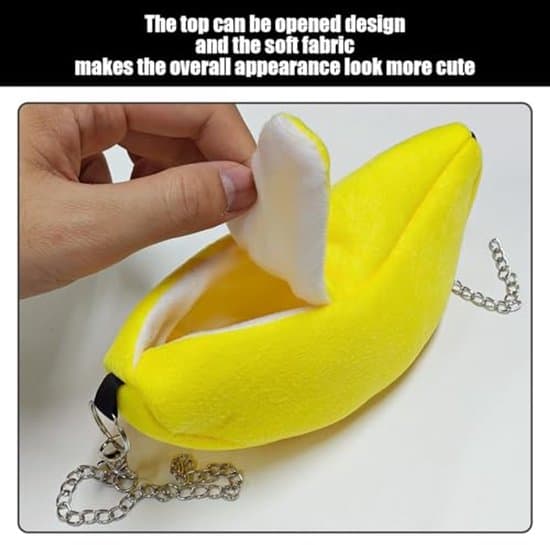 Hamsterbädd - Bananformad - 20 x 6,5 cm - 2-pack