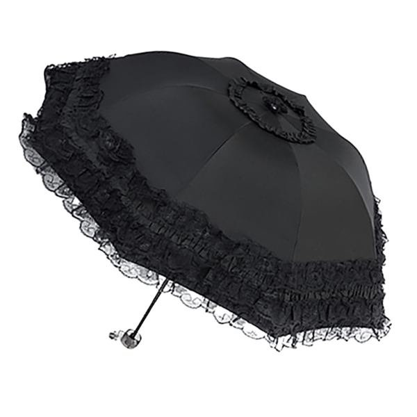 Sort blonde parasol