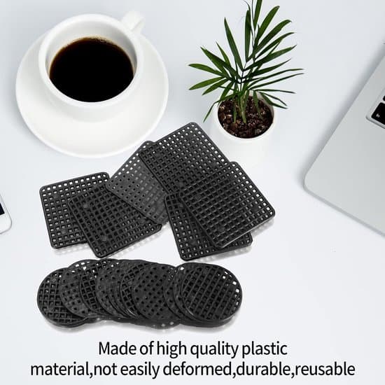 Urtepotte med netmåtte - Bonsai net - 120 stykker - Sort - Plastik
