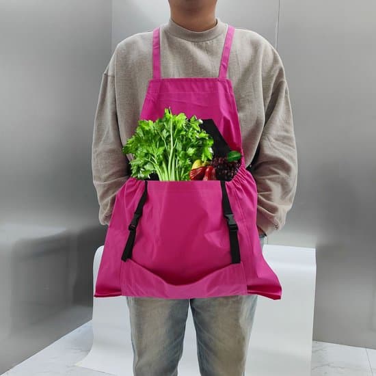 Køkkenforklæde, blomsterhandlerforklæde - Grøntsagsplukketøj | Justerbart krydsryg høstforklæde med lynlåslommer