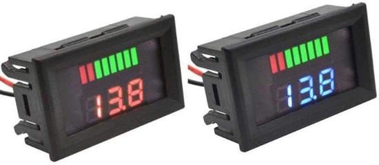 72V Digital Voltmeter til Biler og Motorcykler - LED Batteriindikator