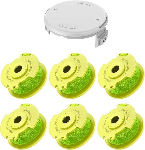 Ryobi One Plus+ AC80RL3 11ft 0.080\" Trimmerspole 6-pack Linor 1 Kåpa
