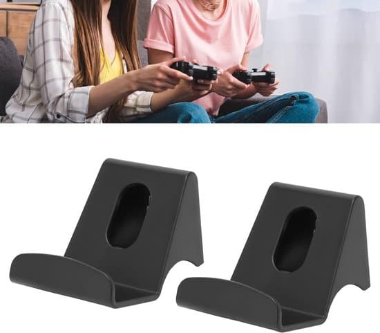 Universal opbevaringsstativ til spilcontroller, controllerbeslag/vægbeslag, egnet til PS4 og tilbehør til videospilcontrollere.