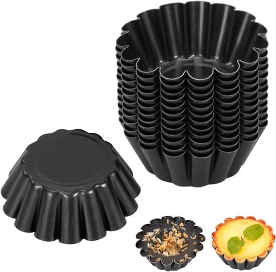 2,5-tommer krysantemum kage cupcake form (12 stk.)