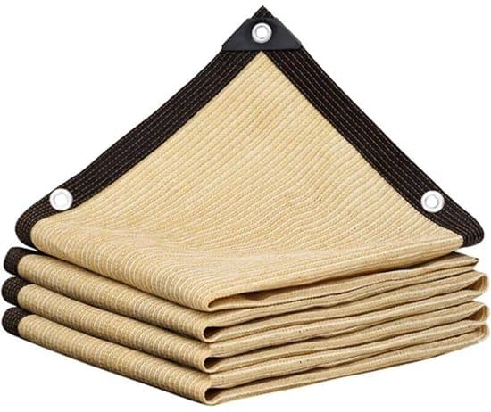 Solskærmnet - 4m x 6m - Beige