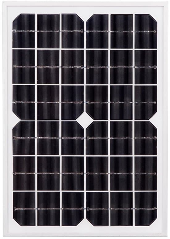 10W 18V Monokrystallinske Silicium Solcellemoduler til Off-Grid Autocampere, Både og Trailere.