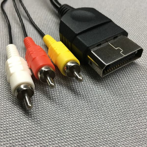 RCA AV lyd-/videokabel til Microsoft Xbox 1 (første generation) spillekonsol