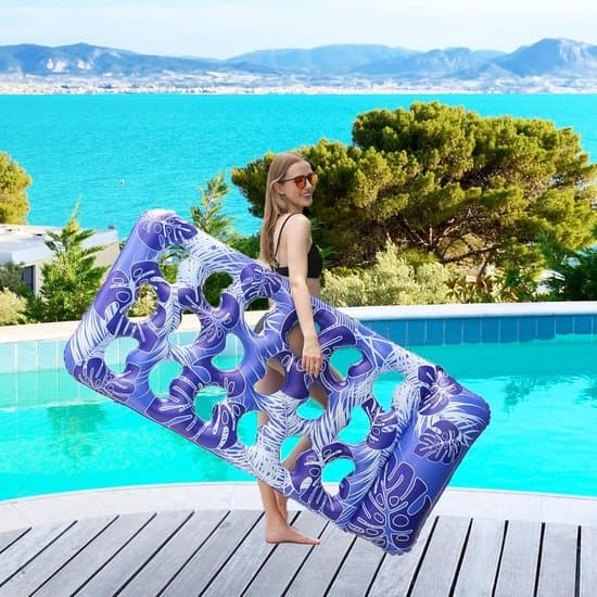 Solarium Pool Seng - Oppustelig Pool Luftmadras - Vand